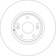 DF4229 TRW Тормозной диск
