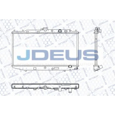 RA0130010 JDEUS Радиатор, охлаждение двигателя