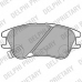 LP2062 DELPHI Комплект тормозных колодок, дисковый тормоз