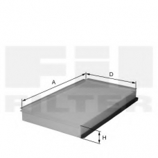 HC 7115 FIL FILTER Фильтр, воздух во внутренном пространстве