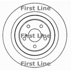 FBD1646 FIRST LINE Тормозной диск