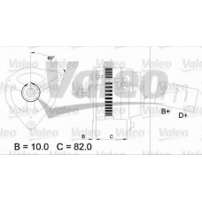 433485 VALEO Генератор