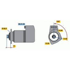 0 001 416 074 BOSCH Стартер