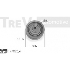 KD1289 TREVI AUTOMOTIVE Комплект ремня ГРМ