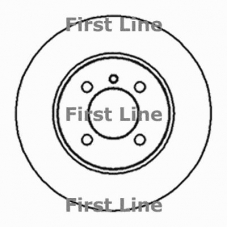 FBD131 FIRST LINE Тормозной диск