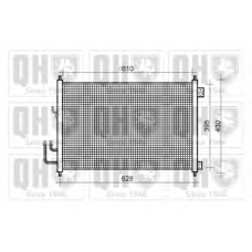 QCN580 QUINTON HAZELL Конденсатор, кондиционер