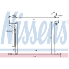 940335 NISSENS Конденсатор, кондиционер
