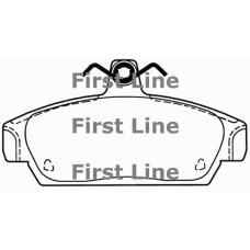 FBP3026 FIRST LINE Комплект тормозных колодок, дисковый тормоз