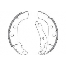 33903 SPIDAN Комплект тормозных колодок
