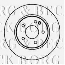 BBD4999 BORG & BECK Тормозной диск