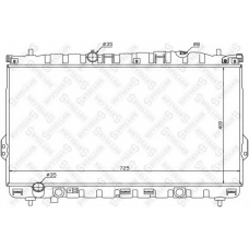 10-26537-SX STELLOX Радиатор, охлаждение двигателя