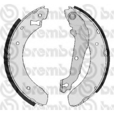 S 24 509 BREMBO Комплект тормозных колодок