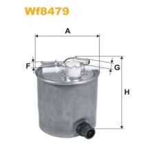 WF8479 WIX Топливный фильтр