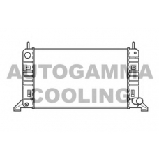 100344 AUTOGAMMA Радиатор, охлаждение двигателя