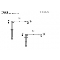 T872B TESLA Комплект проводов зажигания