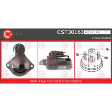 CST30163RS CASCO Стартер