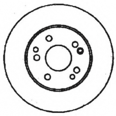 561333BC BENDIX Тормозной диск