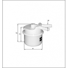 09631672 KNECHT Фильтр топливный