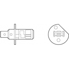 032003 VALEO Лампа накаливания, фара дальнего света; Лампа нака
