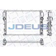 RA0170730 JDEUS Радиатор, охлаждение двигателя