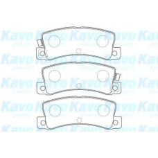 BP-9124 KAVO PARTS Комплект тормозных колодок, дисковый тормоз