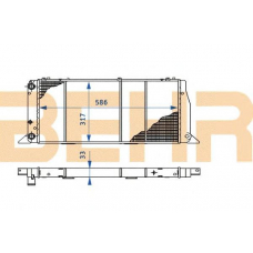 2110220 BEHR Radiator