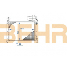 2110426 BEHR Radiator