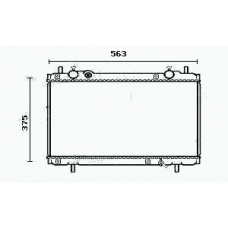 RM0501 EQUAL QUALITY Радиатор, охлаждение двигателя