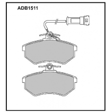 ADB1511 Allied Nippon Тормозные колодки
