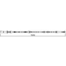 WI0697 BREMSI Сигнализатор, износ тормозных колодок