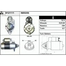912111 EDR Стартер