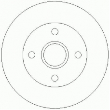 D2087 ROULUNDS Тормозной диск
