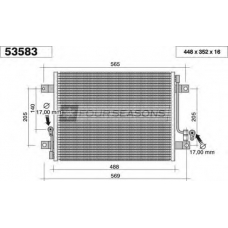 F4-53583 STANDARD Конденсатор, кондиционер