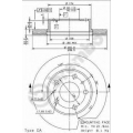 BS 8530 BRECO Тормозной диск