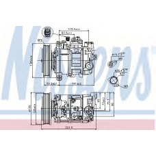 89236 NISSENS Компрессор, кондиционер