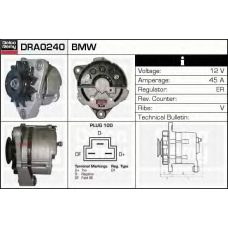 DRA0240 DELCO REMY Генератор