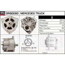 DRB0260 DELCO REMY Генератор