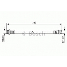 1 987 481 478 BOSCH Тормозной шланг