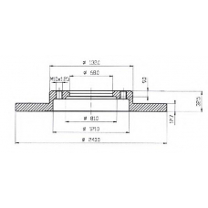 BDC3576 QUINTON HAZELL Тормозной диск