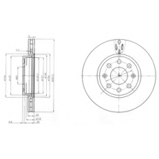 DP1010.11.0484 Dr!ve+ Тормозной диск