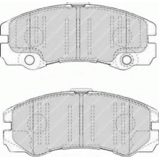 FSL1511 FERODO Комплект тормозных колодок, дисковый тормоз