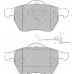 FSL1717 FERODO Комплект тормозных колодок, дисковый тормоз