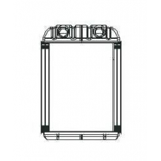 53671 NRF Теплообменник, отопление салона