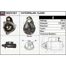 DRZ5167 DELCO REMY Стартер