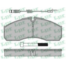 05P1462 LPR Комплект тормозных колодок, дисковый тормоз