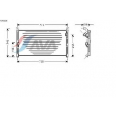 TO5130 AVA Конденсатор, кондиционер