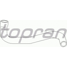 400 801 TOPRAN Шланг радиатора