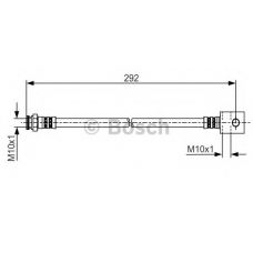 1 987 481 217 BOSCH Тормозной шланг