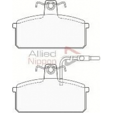 CBP1204 COMLINE Комплект тормозных колодок, дисковый тормоз