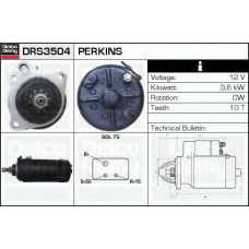 DRS3504 DELCO REMY Стартер